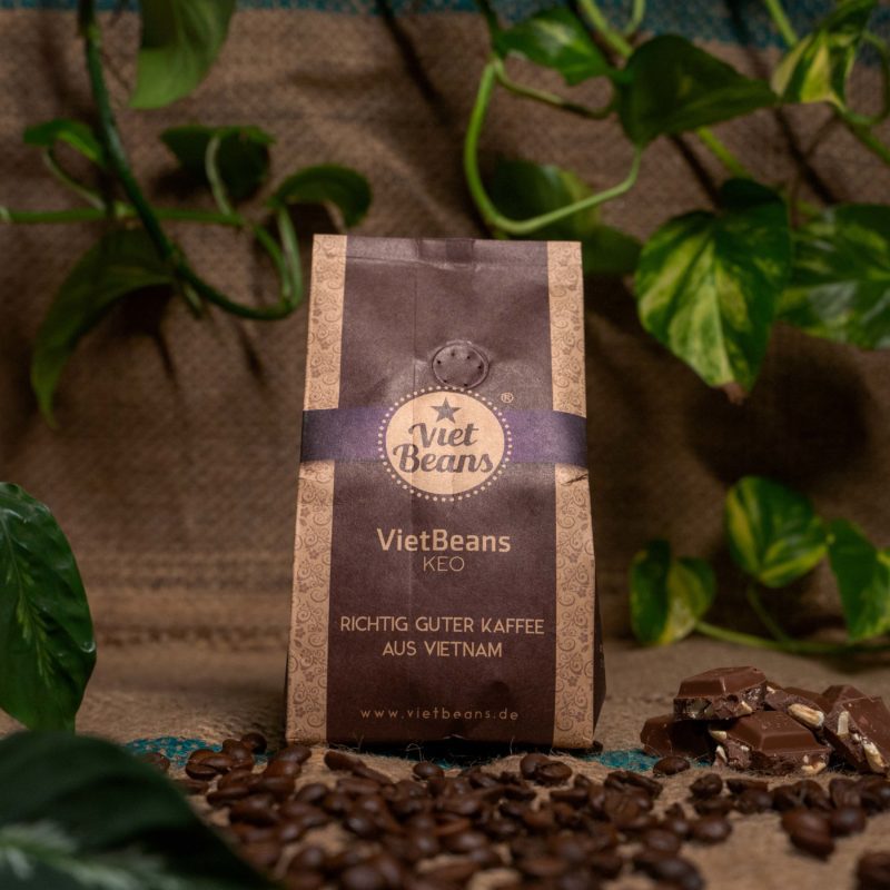 VietBeans KEO – Schokoladiger Kaffee – Geröstet in Butter und Rum – 80/20 Arabica/Robusta
